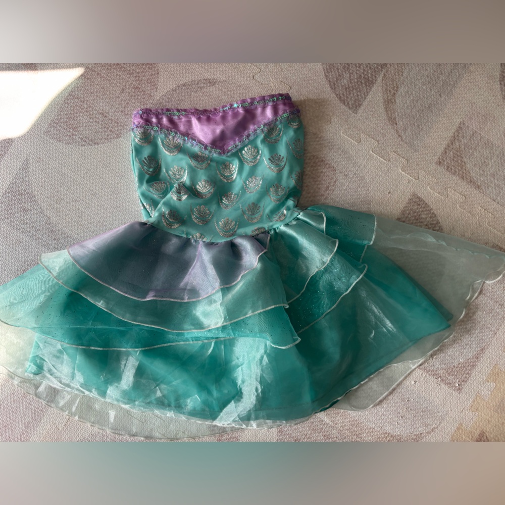 Disney Mermaid Dress size 5/6
